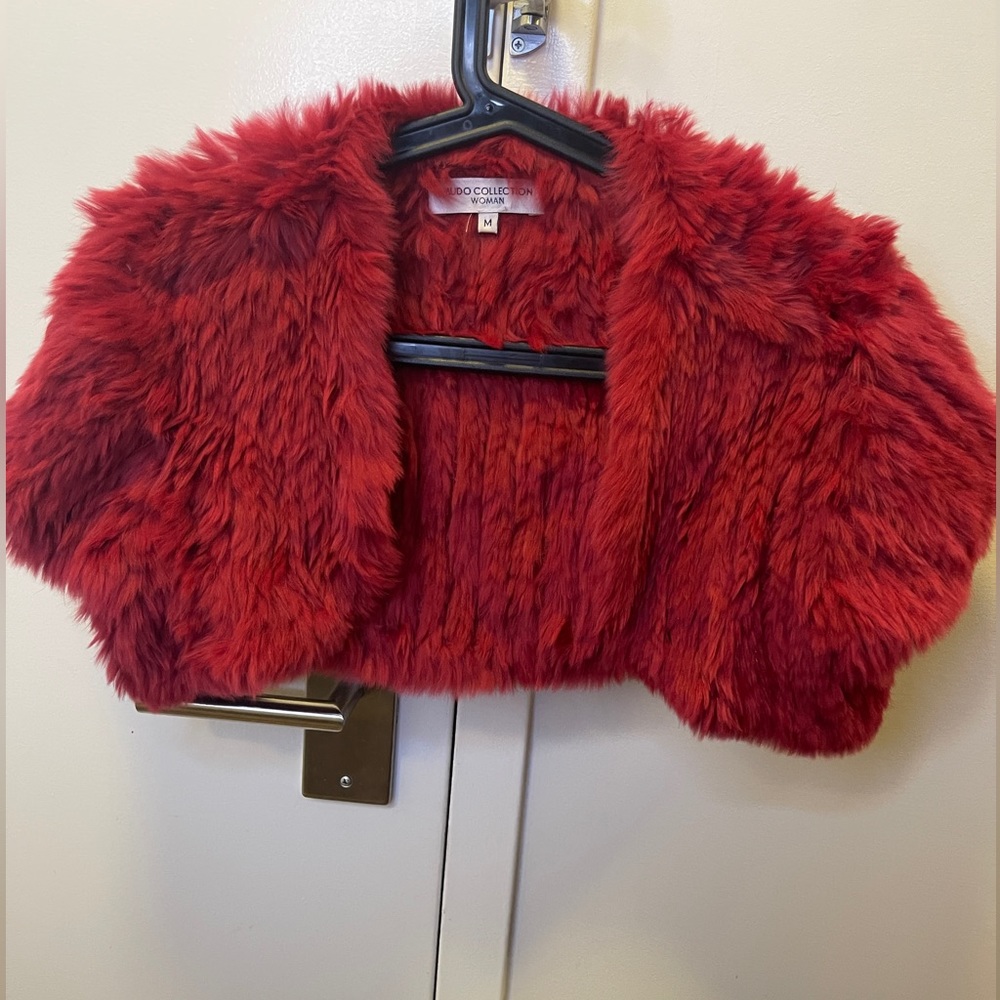 %100 Authentic Rabbit Fur Jacket - Picture 7 of 7